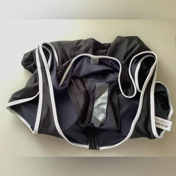 Old Navy Black and White One-Piece Swimsuit - Picture 4 of 4